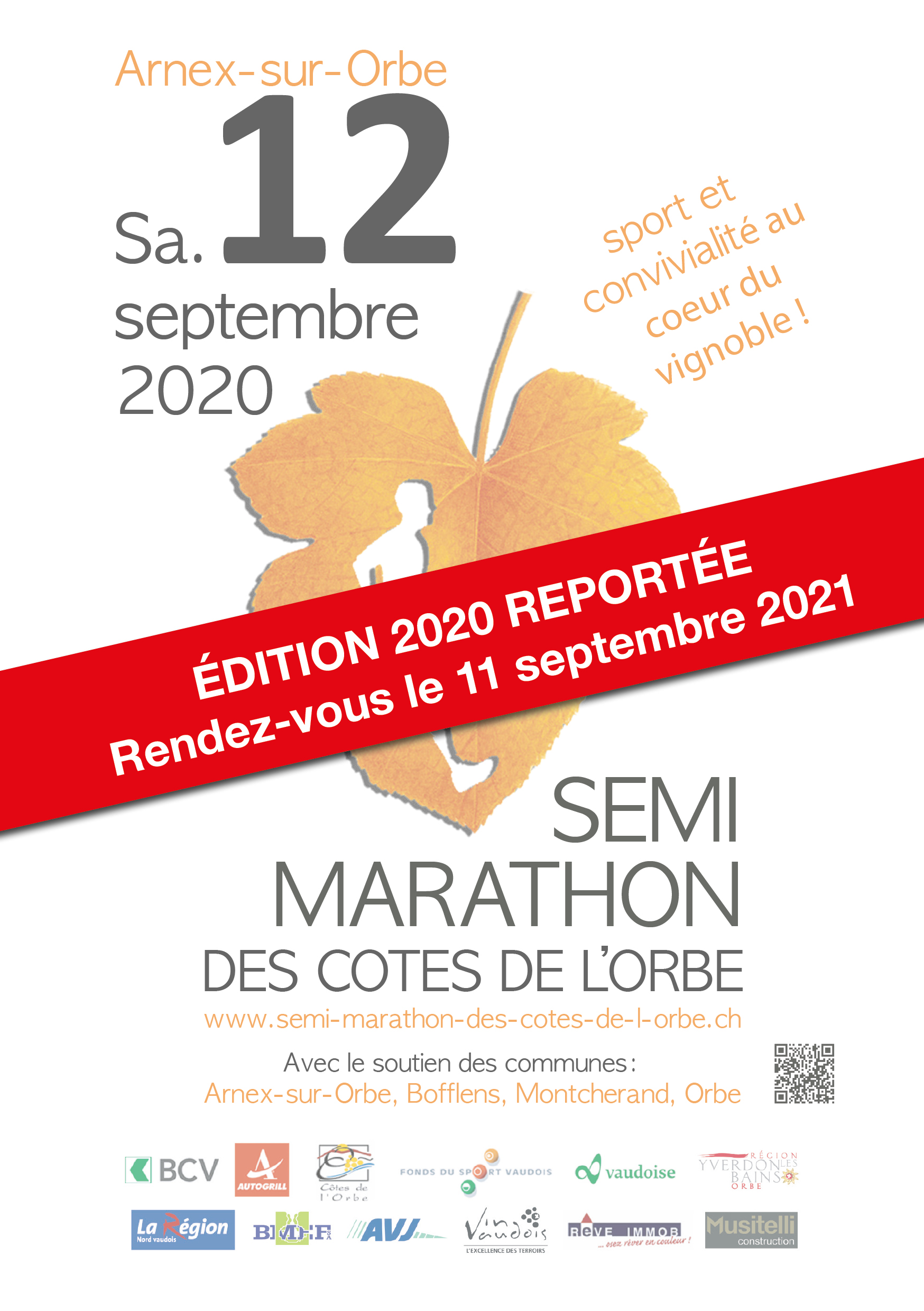 11. Semi-marathon des Côtes de l'Orbe